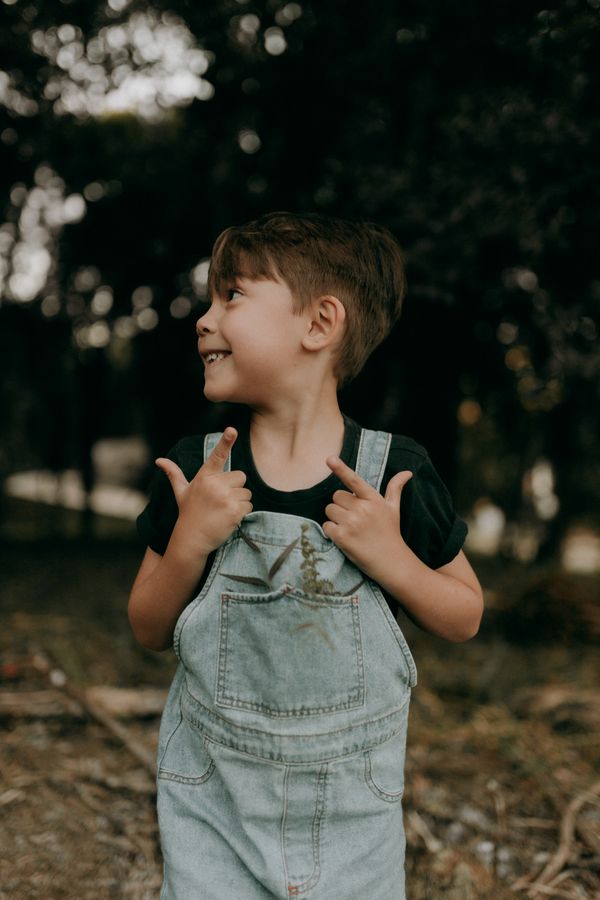 Kids Denim Overalls
